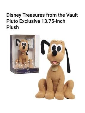 Disney Treasures from the Vault Pluto Exclusive Plush
